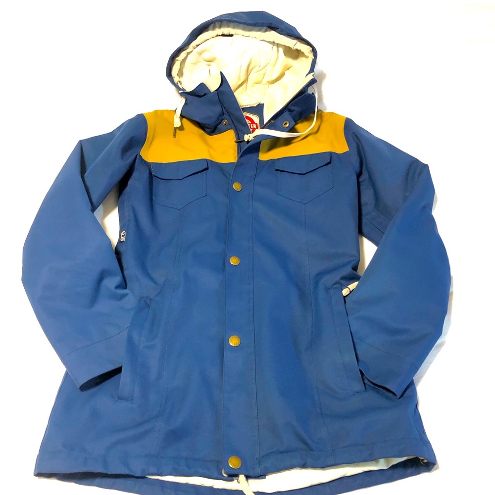 Air blaster freedom collection hooded snowboarding jacket XS